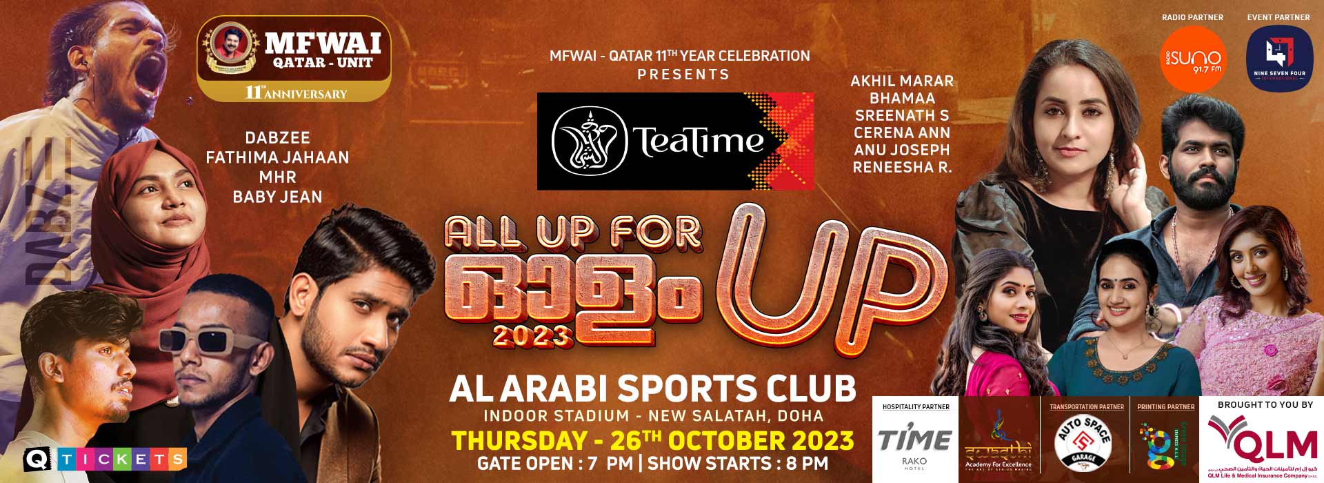 Book Events, Concerts, Leisure Tickets Online Qatar