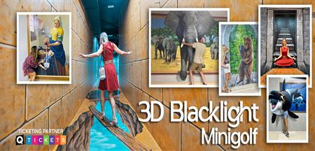 3D Blacklight Minigolf Dubai