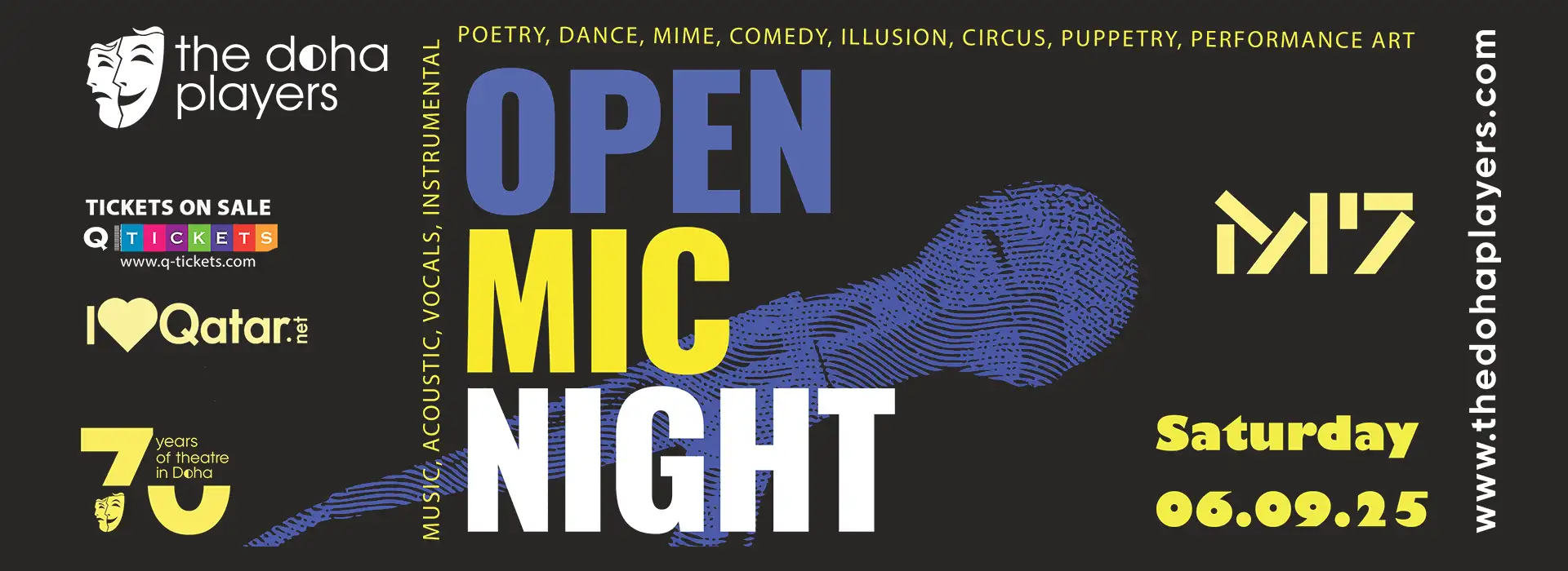 M7 Open Mic Night– by The Doha Players