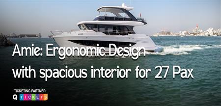 Amie: Ergonomic Design with spacious interior for 27 Pax