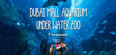 DUBAI MALL AQUARIUM UNDER WATER ZOO