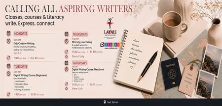Kid’s creative writing course