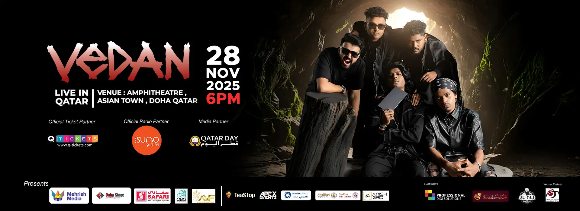 Vedan Live in Qatar