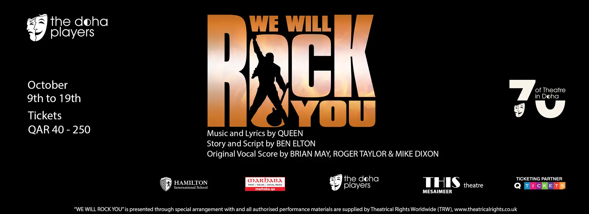 We Will Rock You – the Queen musical