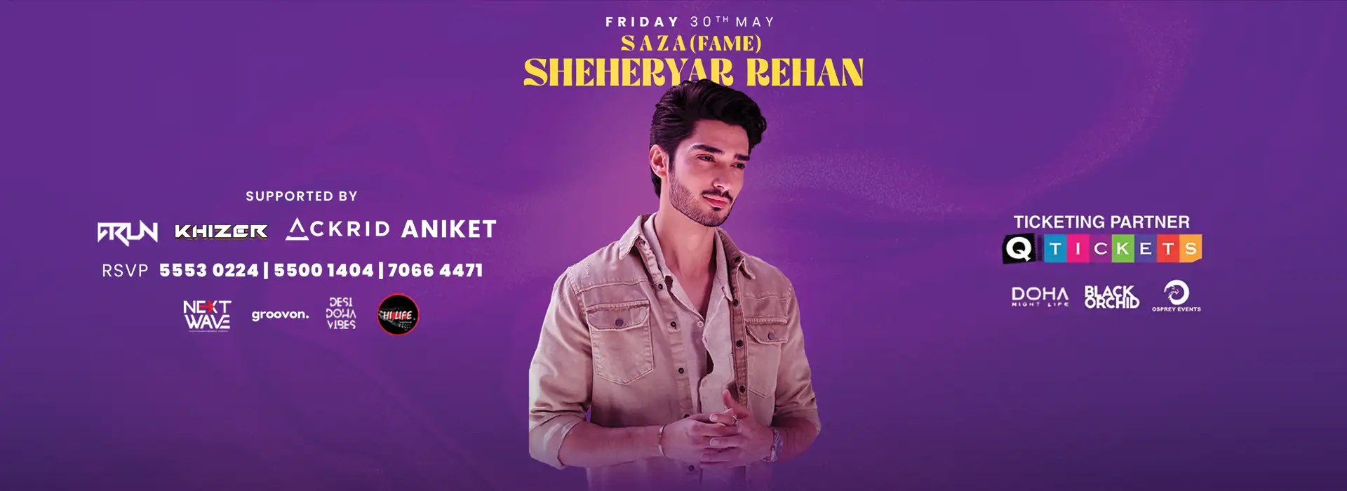 Sheheryar Rehan Live in Doha