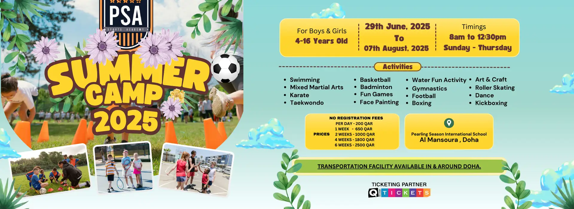 PSA SUMMER CAMP 2025