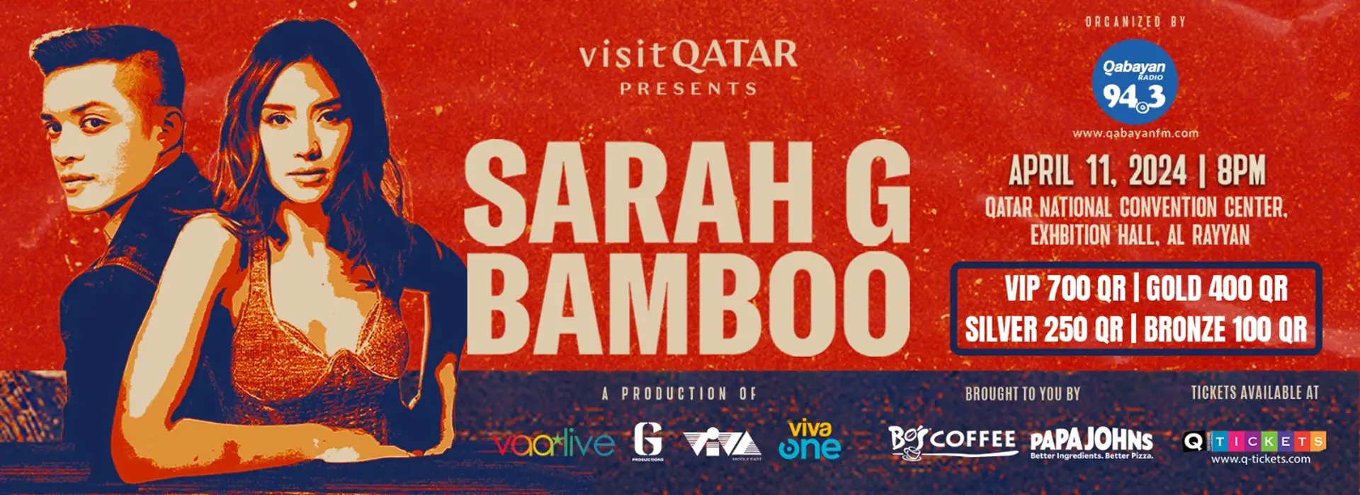 Sarah G x Bamboo Live in Doha
