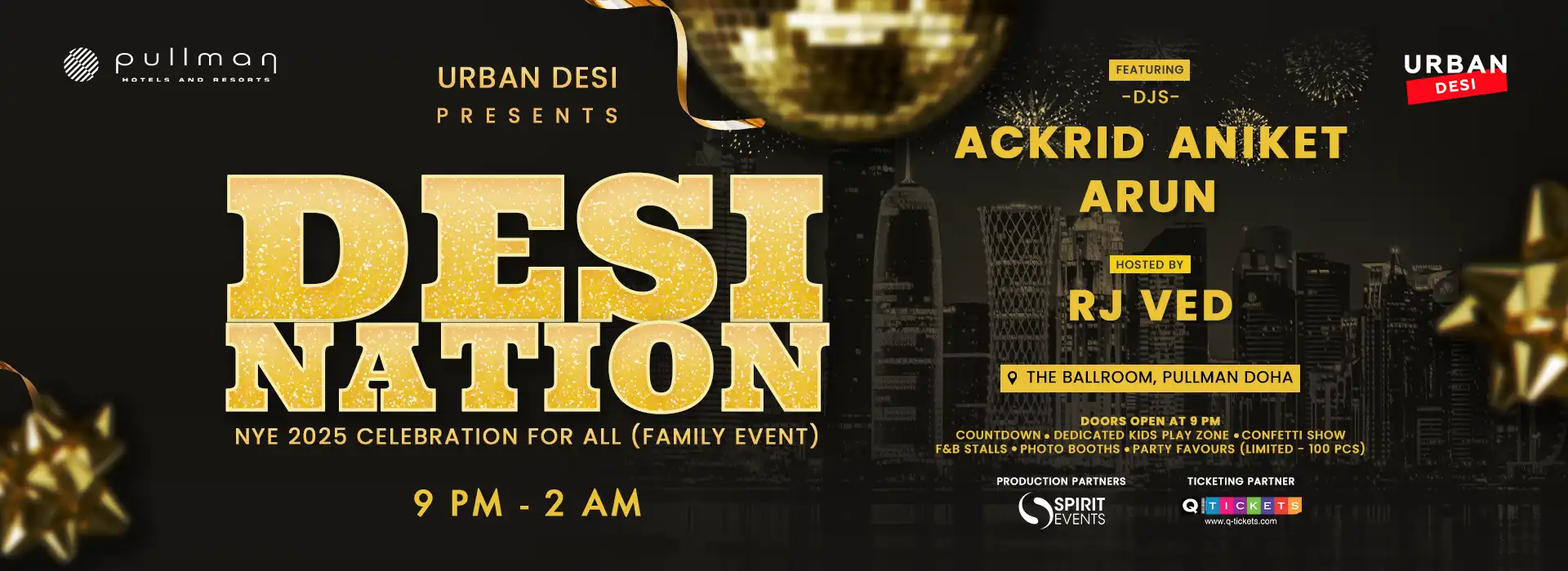 Desi-Nation NYE 2025 by Urban Desi