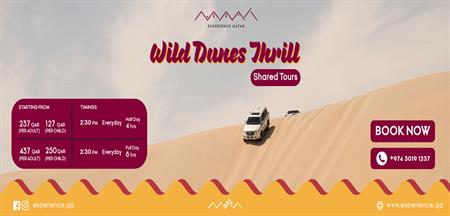 Experience Qatar - Desert Thrills Wild Dunes Shared Desert Safari