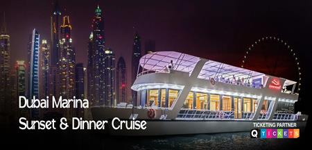 Dubai Marina Sunset And Dinner Cruise