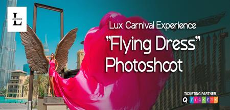 Lux Carnival Experience  Flying Dress Photoshoot