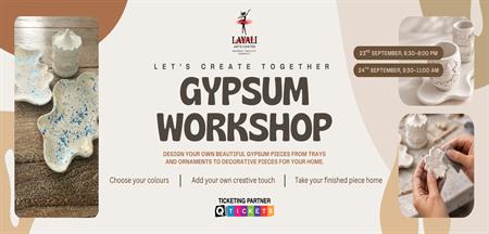 Create Your Own Gypsum Décor Workshop