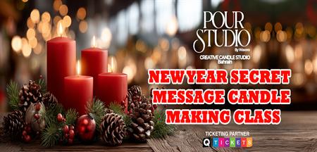 NEW YEAR SECRET MESSAGE CANDLE MAKING CLASS
