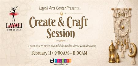Create and Craft Session: Macrame Ramadan Décor