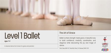 Level 1 Ballet – The Art of Grace