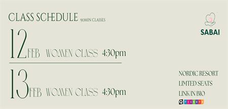 Calm and Connection - Women Only Session