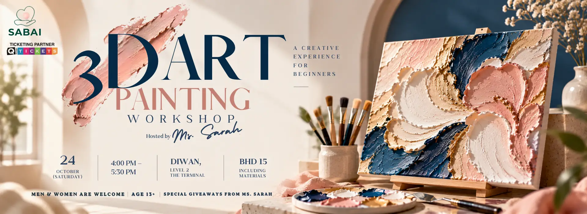 3D Art Painting Workshop