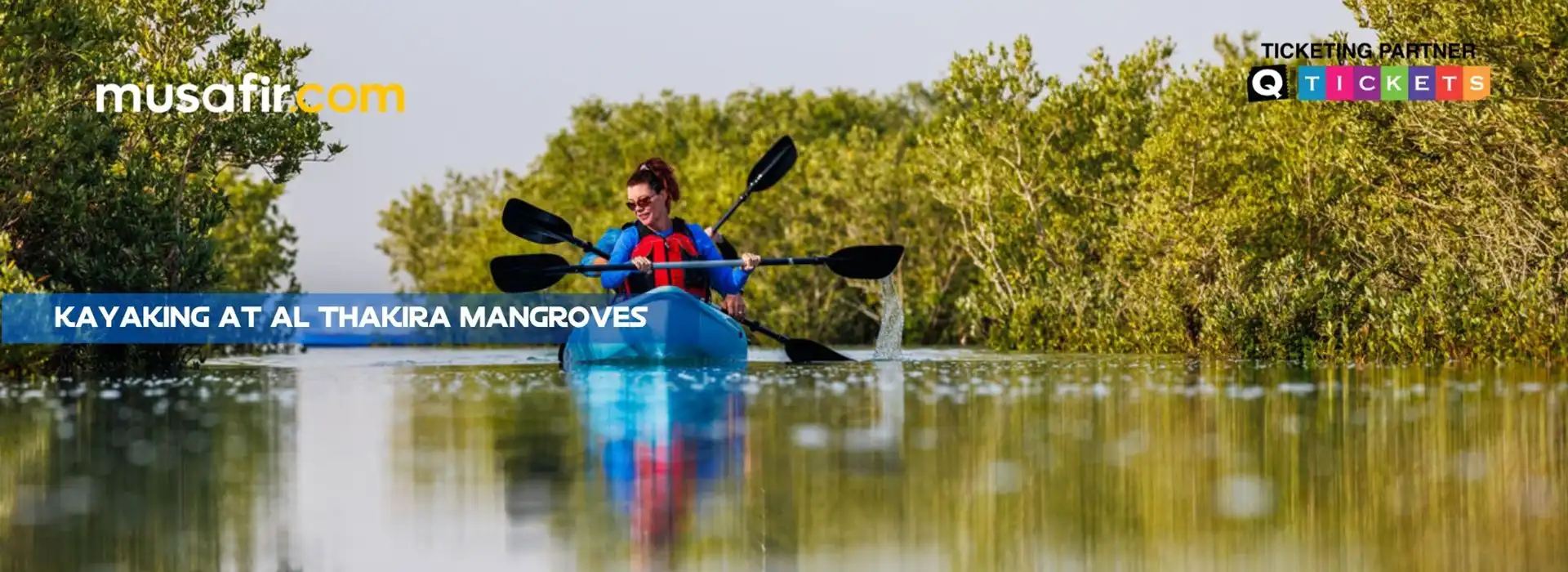Kayaking at Al Thakira Mangroves