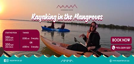 Experience Qatar - Purple Island Mangroves Kayaking