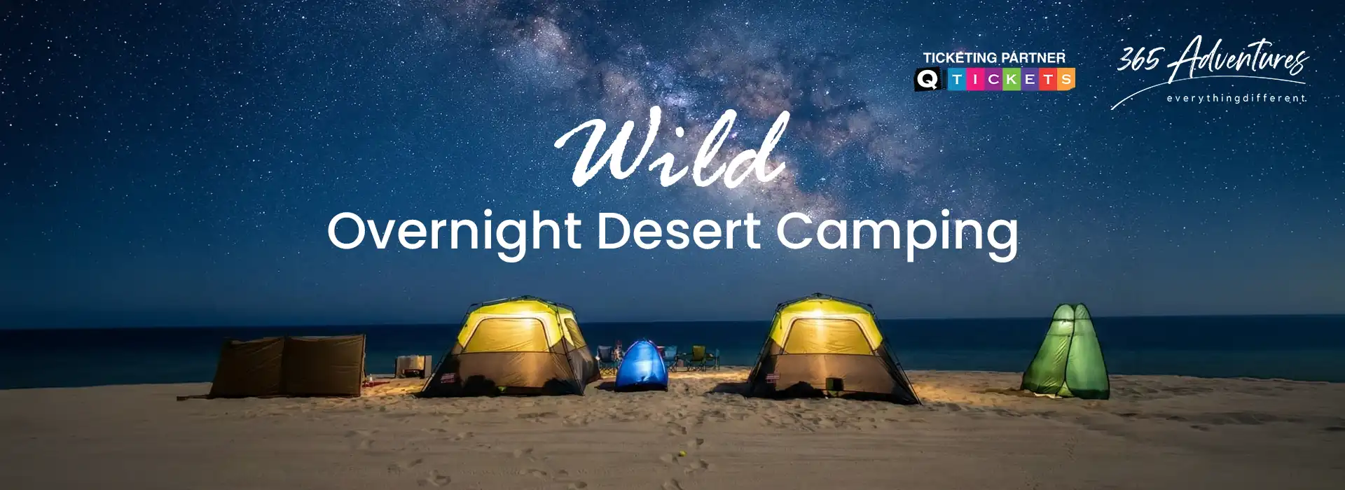 Overnight Wild Desert Camping