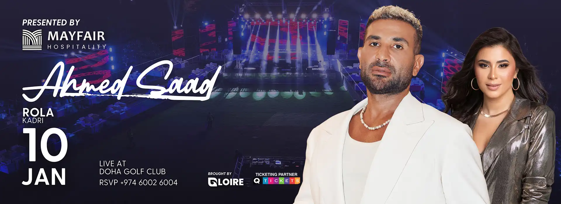 AHMAD SAAD & ROLA KADRI CONCERT