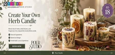 Herb Candle by Pour Studio