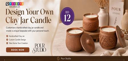 Clay Jar Candle by Pour Studio
