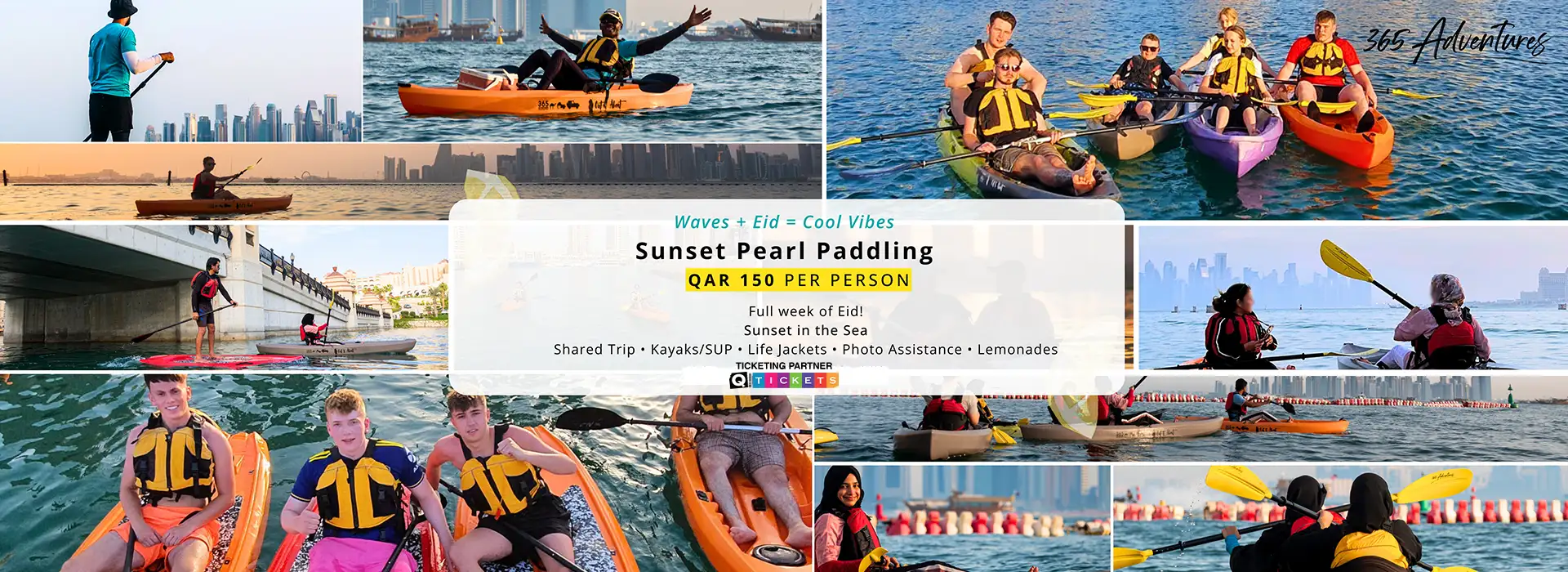 Eid ventures Sunset Pearl Paddling