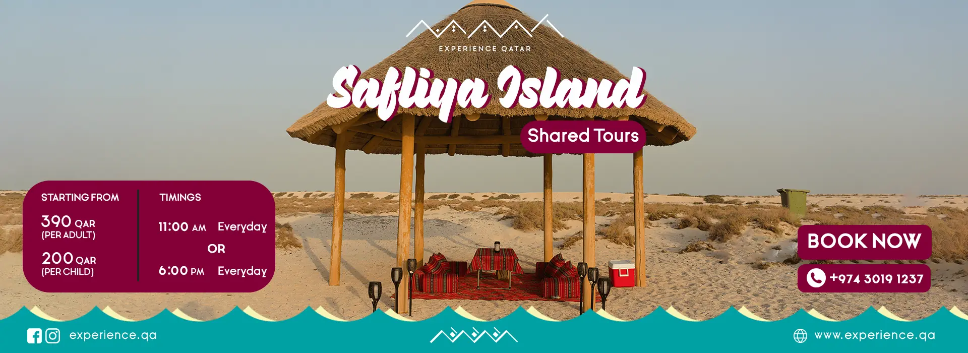 Experience Qatar - A Hidden Culinary Experience by the Sea (Shared Tours)