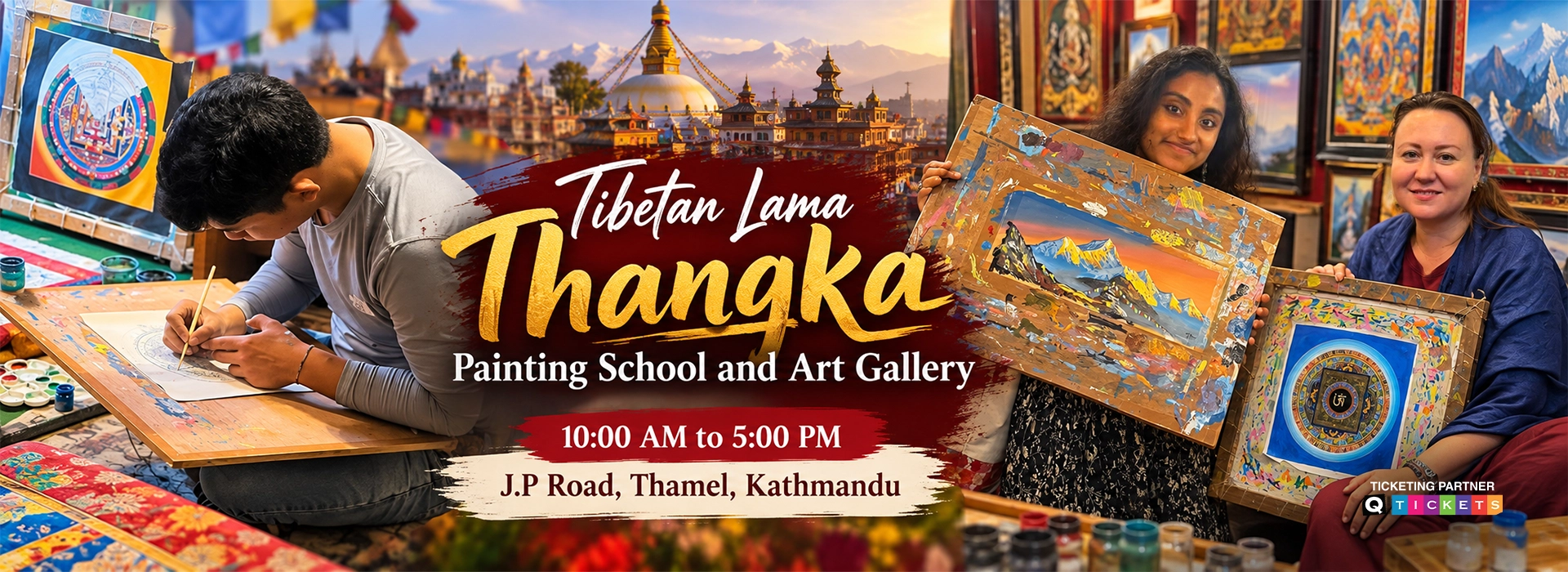 Tibetan Lama Thangka Painting School and Art Gallery