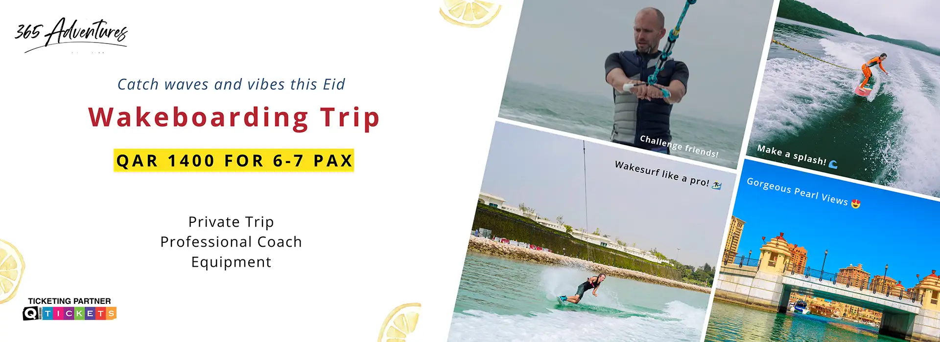 Eid ventures Private Wakeboarding Trip