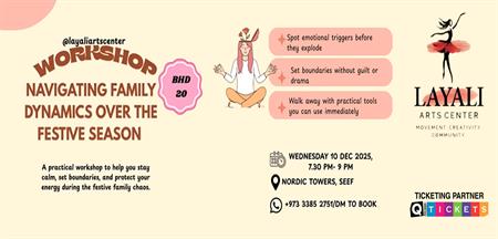 Workshop: Navigating Family Dynamics Over the Festive Season