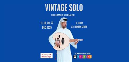 Vintage Solo by Mohamed AlObaidli - Muharraq Nights
