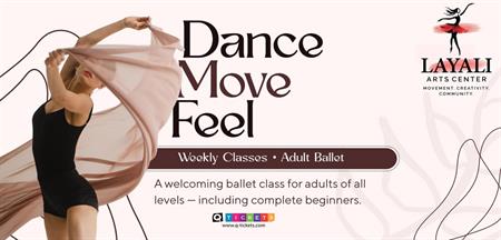 Ballet Classes for adults at Layali Arts Center