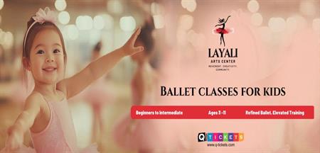 Ballet Classes for Kids at Layali Arts Center
