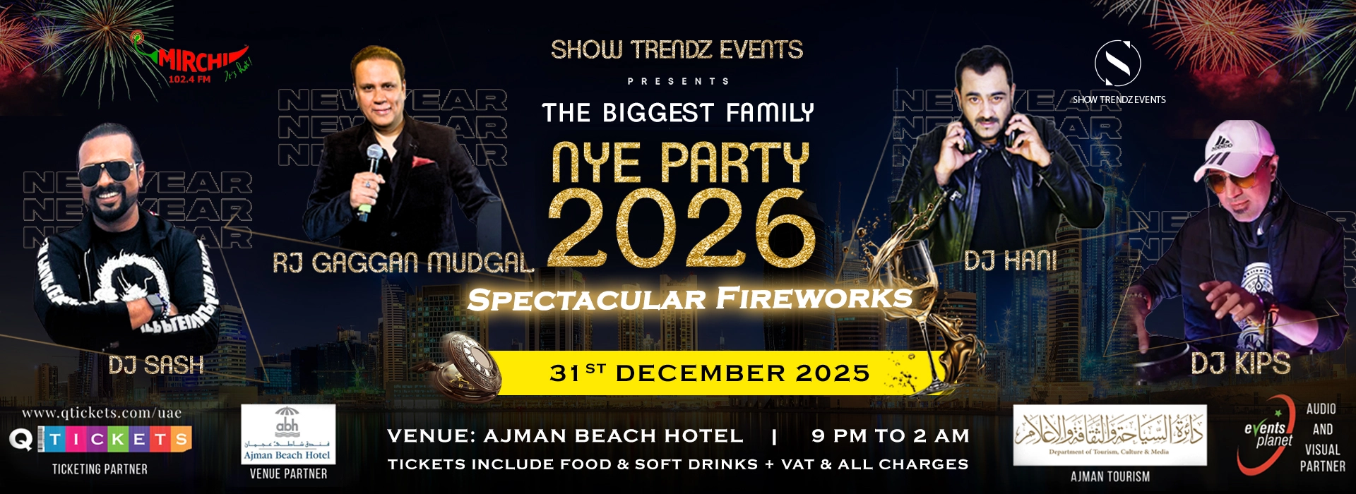 NEW YEAR’S EVE PARTY