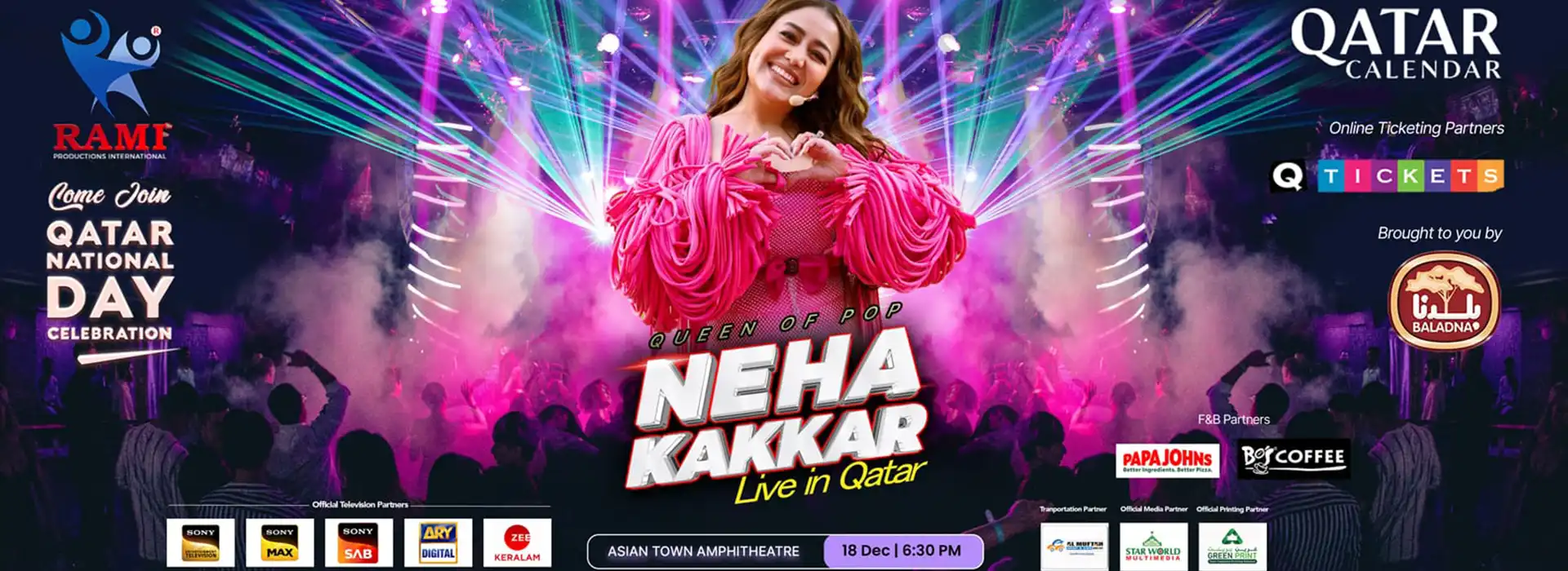 Neha Kakkar Live in Qatar 2024