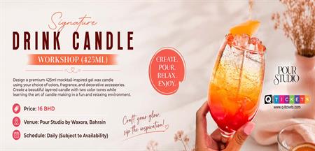 Signature Drink Candle Workshop (425ml)