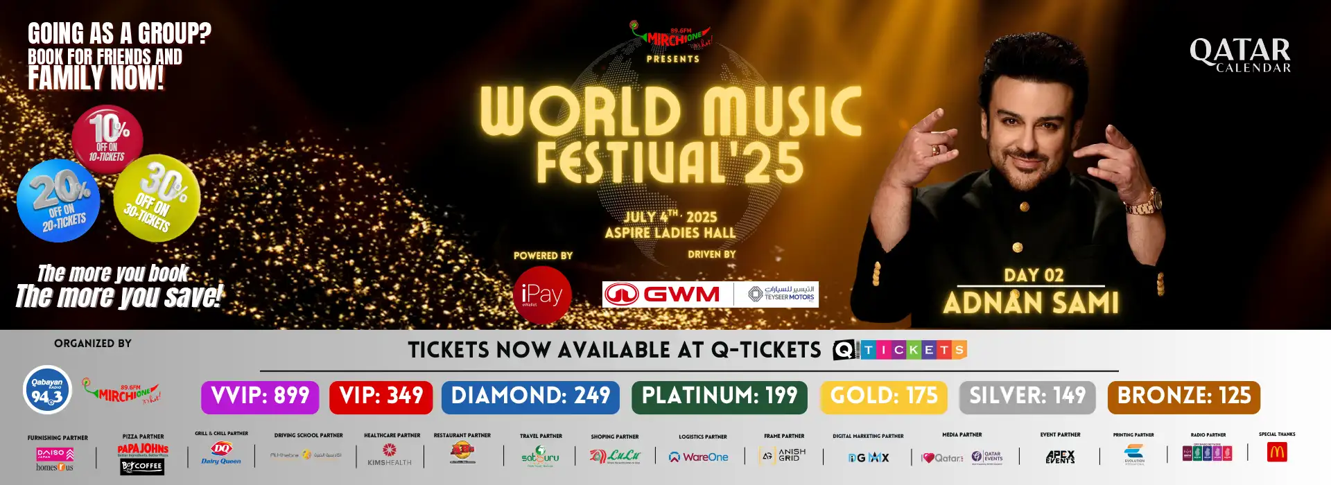 Adnan Sami WORLD MUSIC FESTIVAL ‘25- A Night of Legends -Day 2