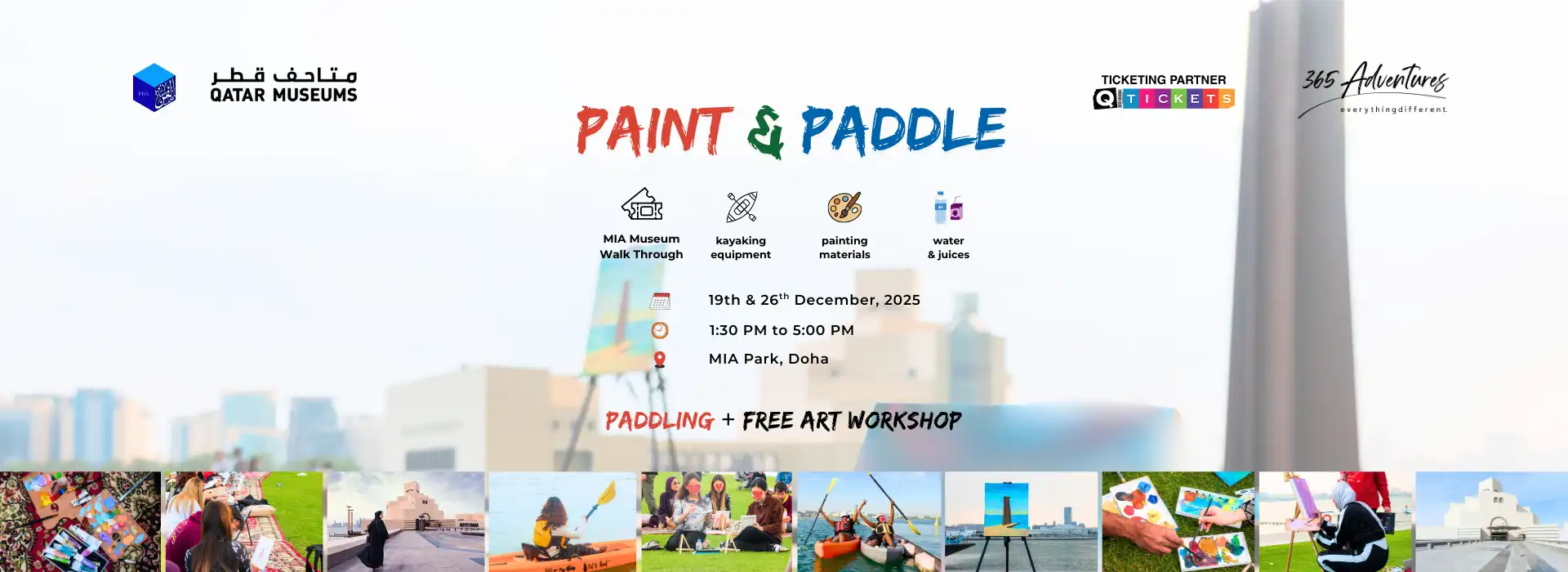 Paint & Paddle Experience at MIA