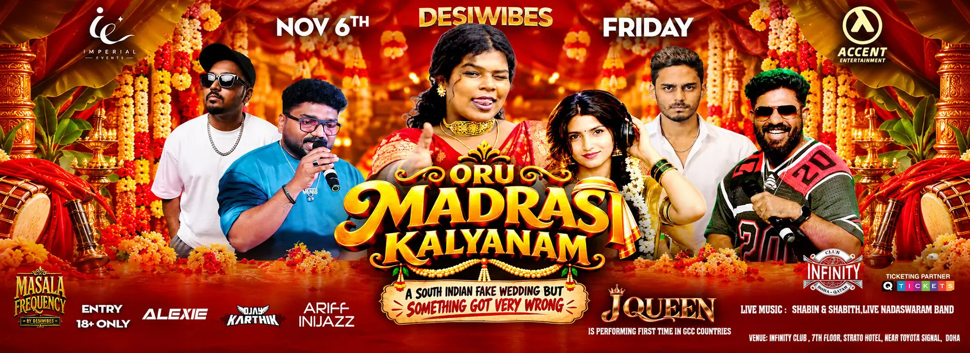 ORU MADRASI KALYANAM - SOUTH INDIAN FAKE WEDDING