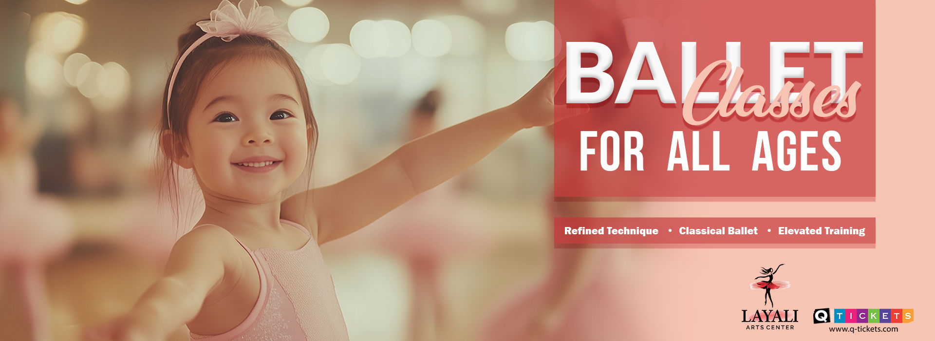 Ballet Classes for Kids at Layali Arts Center
