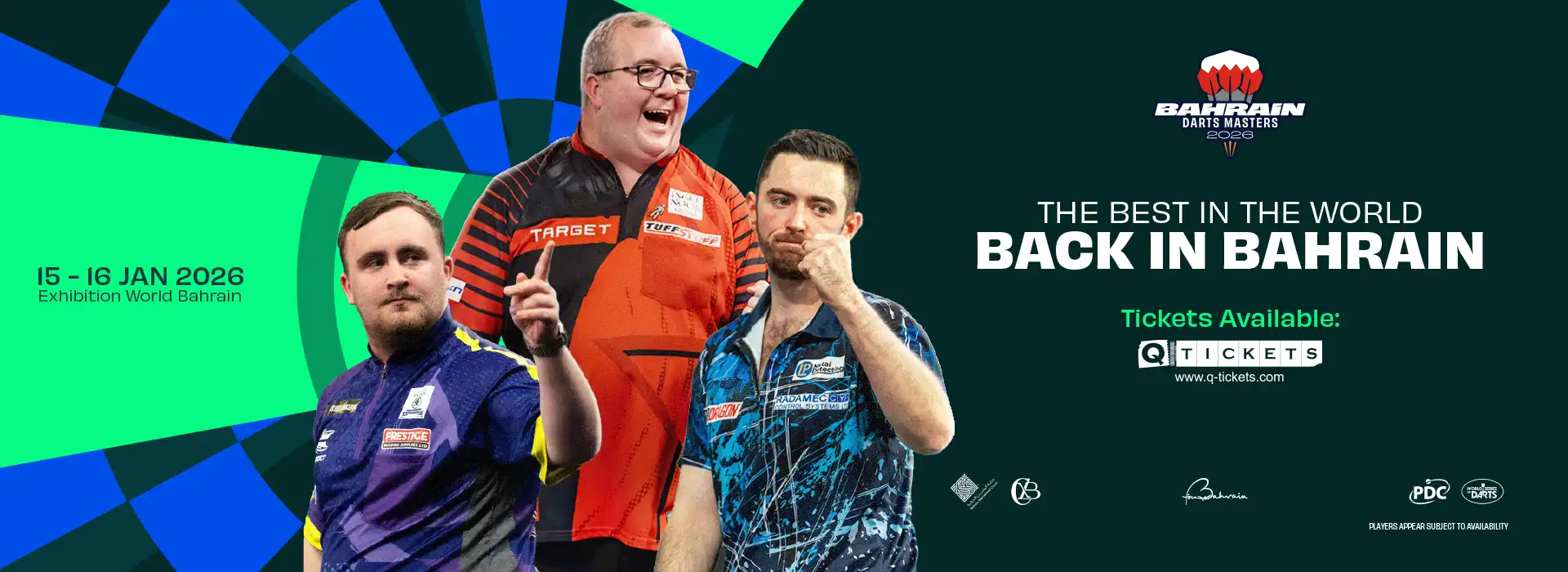 THE WORLD'S BEST DARTS STARS BACK IN BAHRAIN 2026