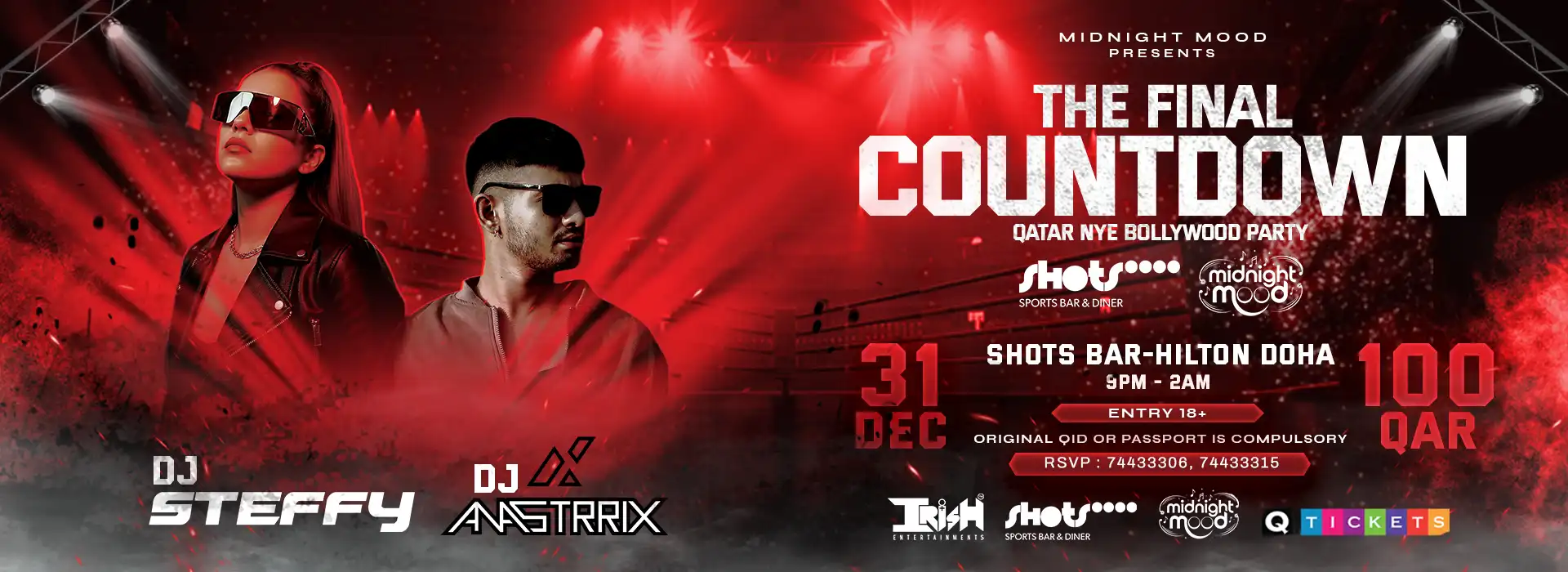 The Final Count Down, Qatar NYE