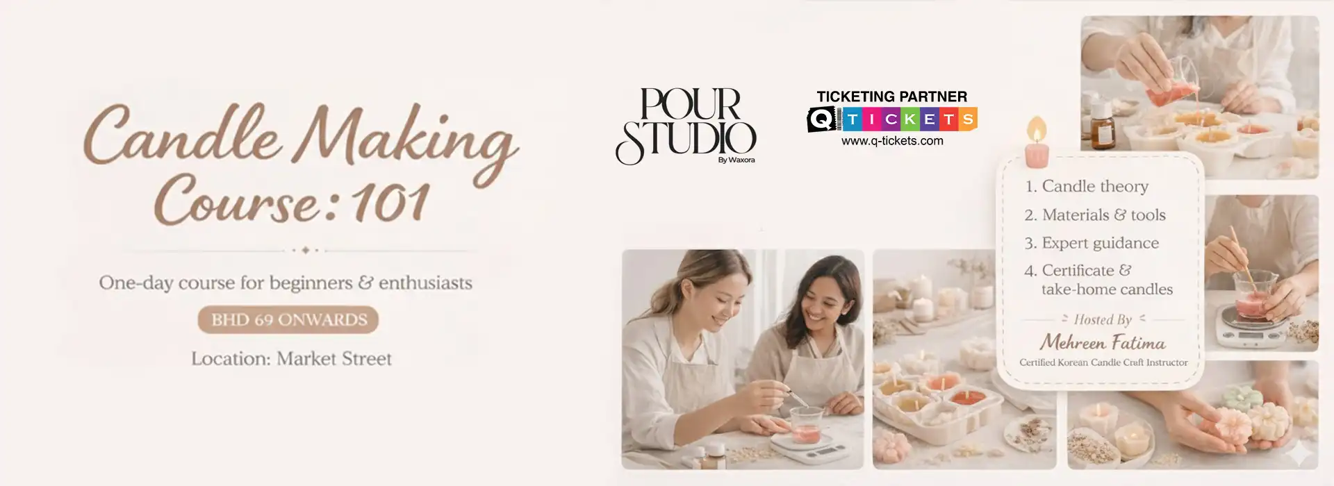 CANDLE MAKING COURSE 101