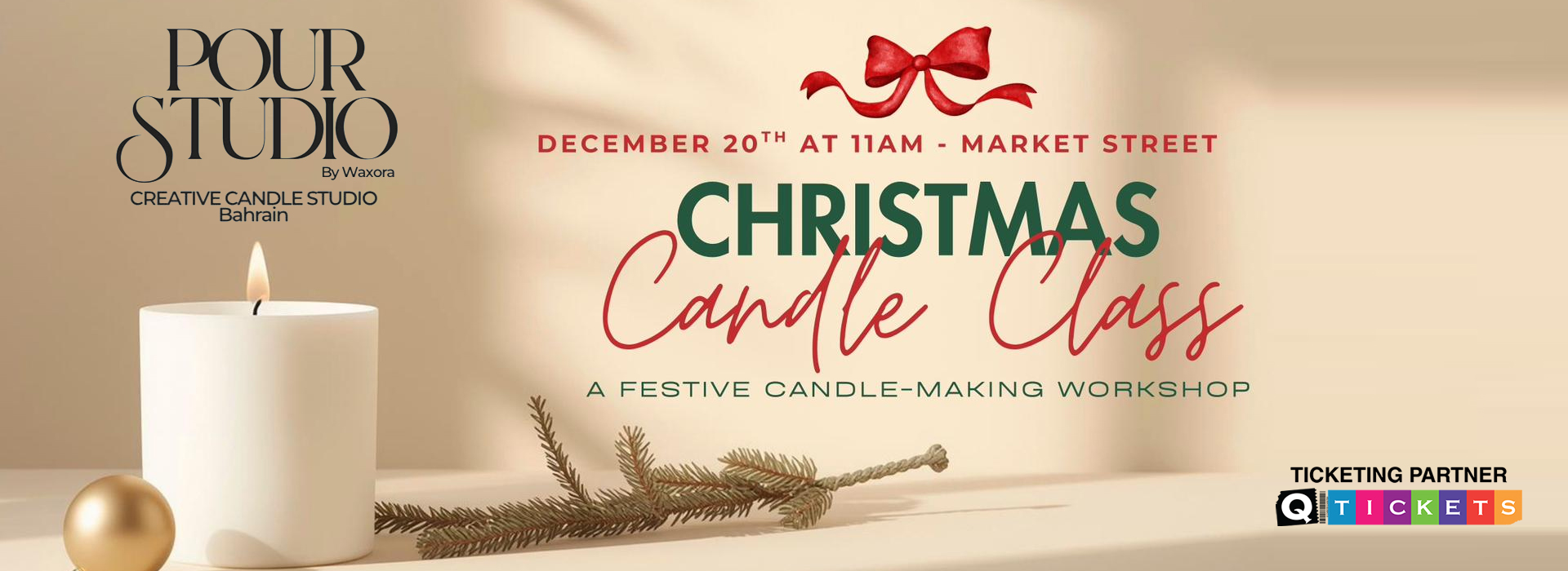 CHRISTMAS CANDLE CLASS