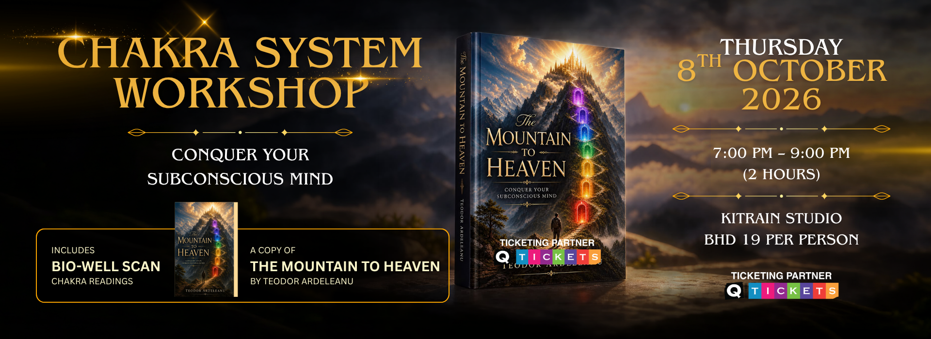 Chakra System Workshop – Conquer Your Subconscious Mind