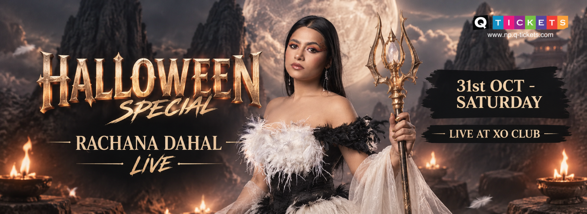 Halloween Special : Rachana Dahal Live