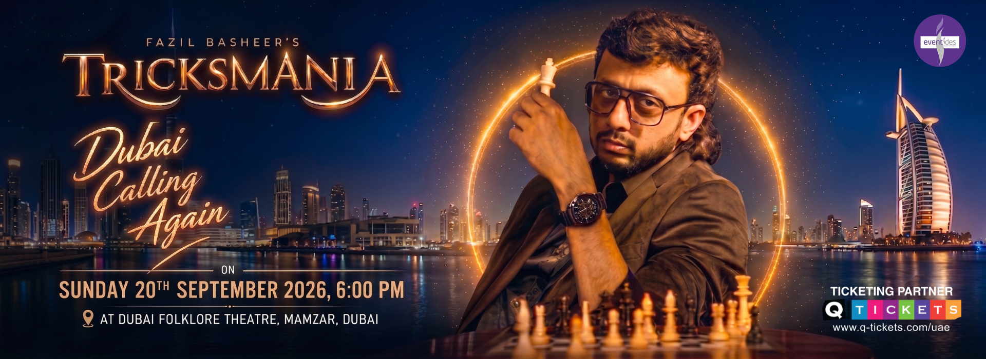 Fazil Basheer’s TRICKSMANIA 2.0 Live in Dubai