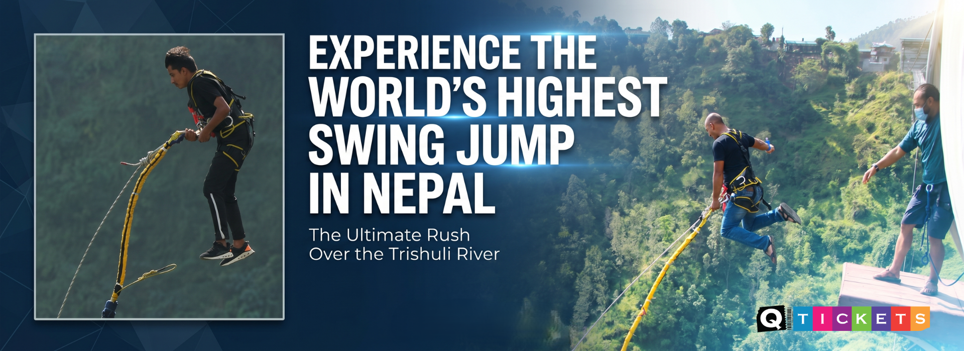 Experience the World’s Highest Swing Jump in Nepal